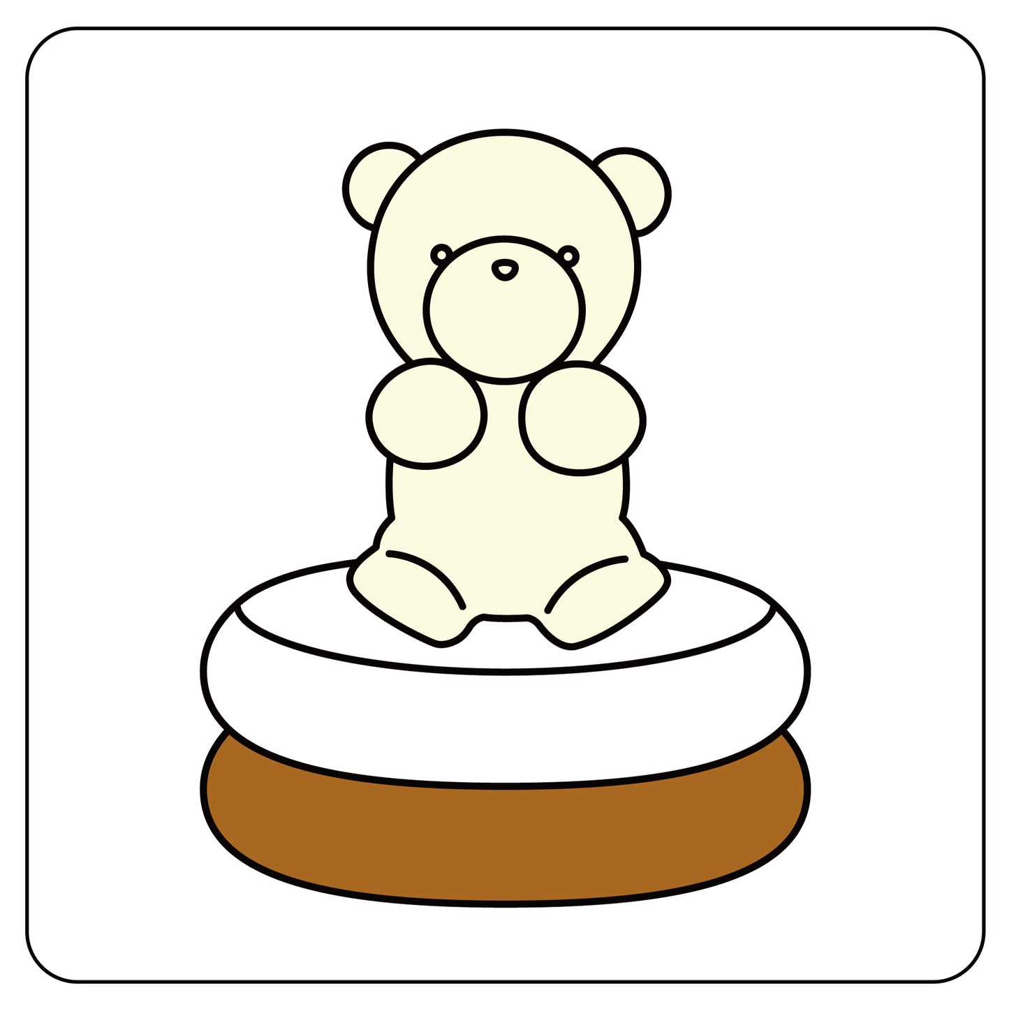 くまさん(スタッキングケーキ)