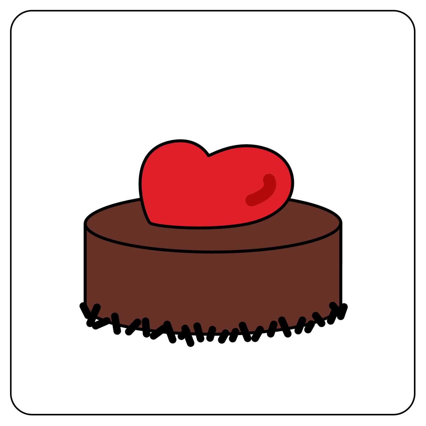 チョコレートケーキ 12cm