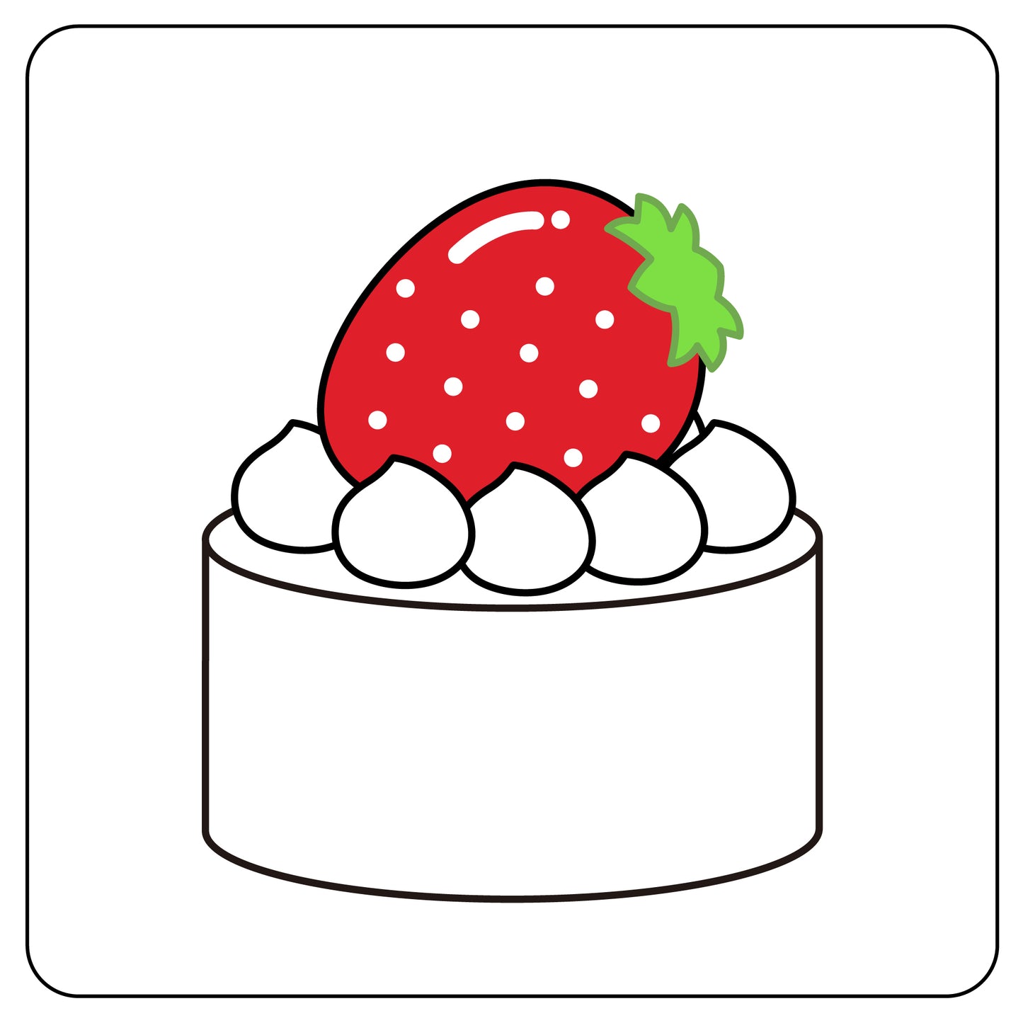 ショートケーキ 12cm