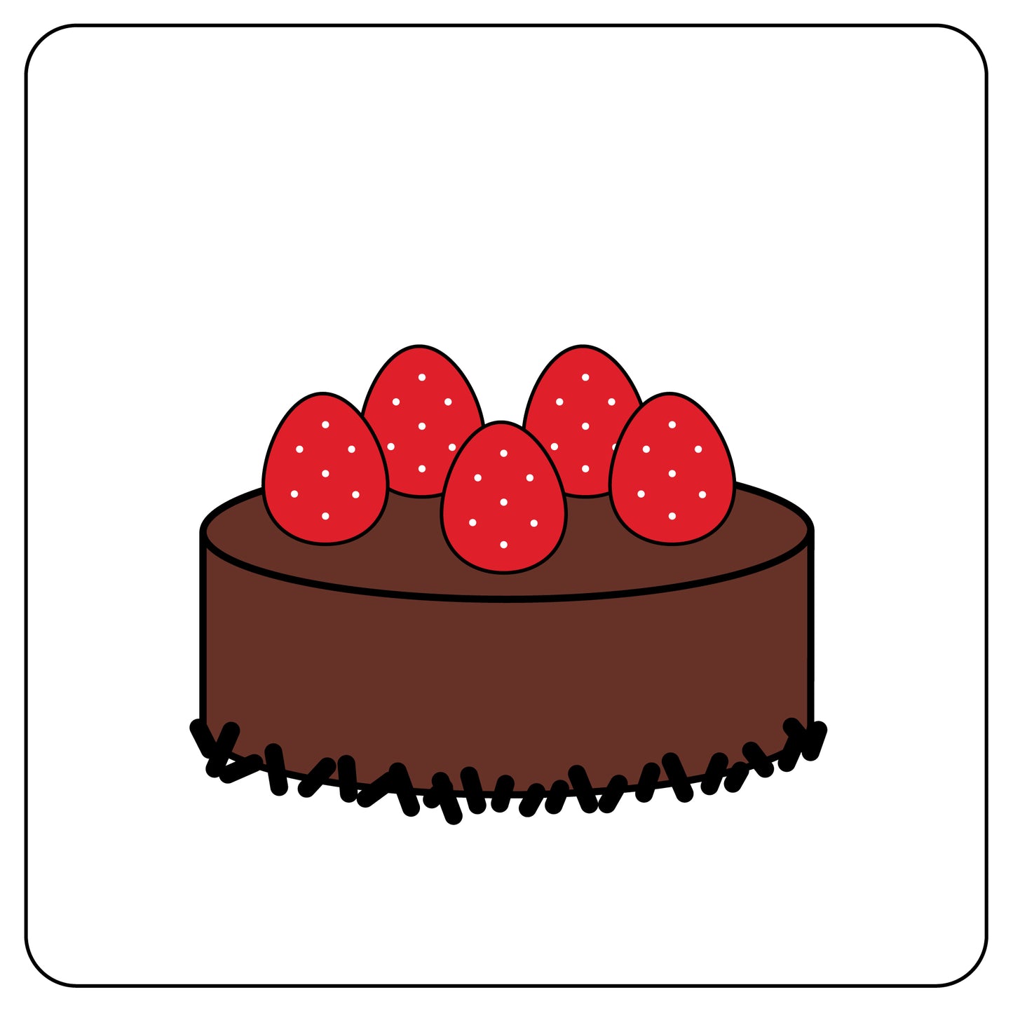 チョコレートケーキ 12cm