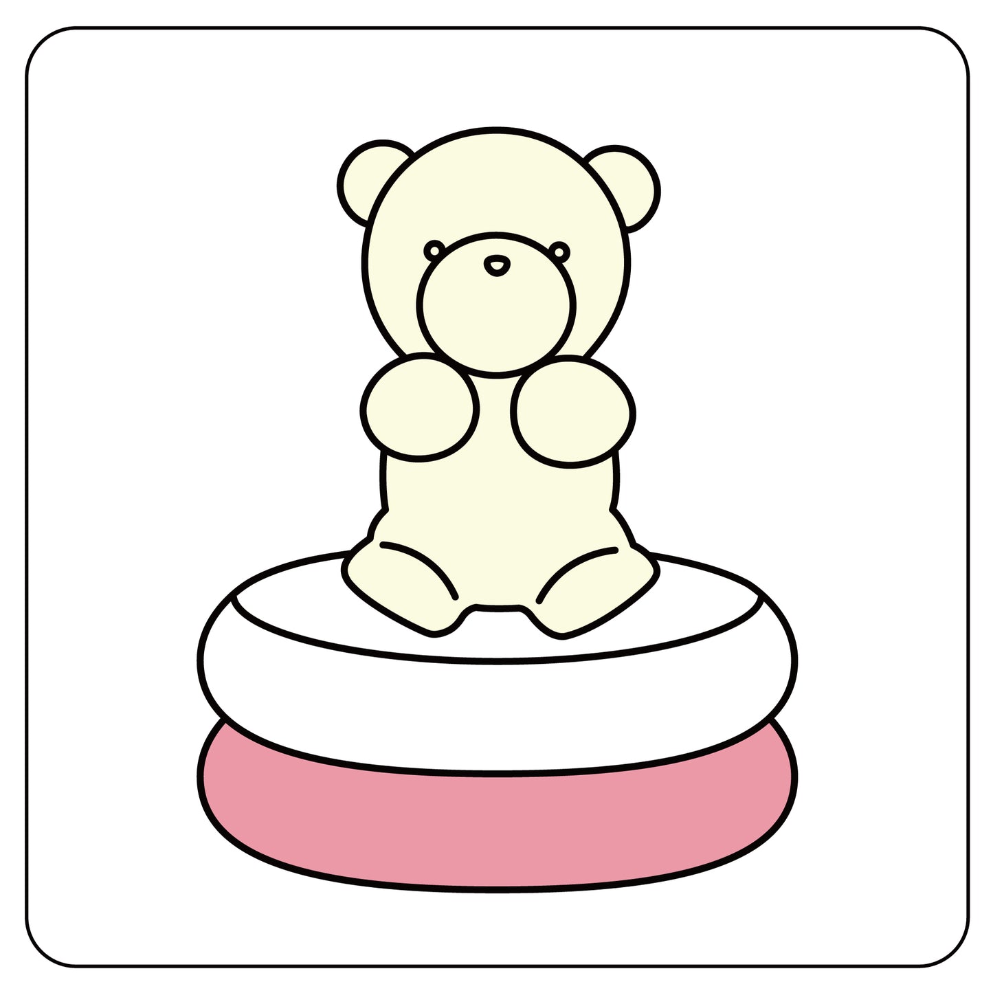 くまさん(スタッキングケーキ)