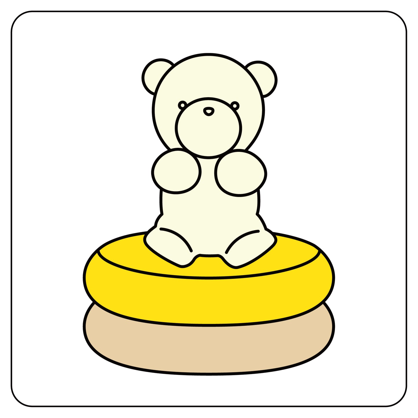 くまさん(スタッキングケーキ)