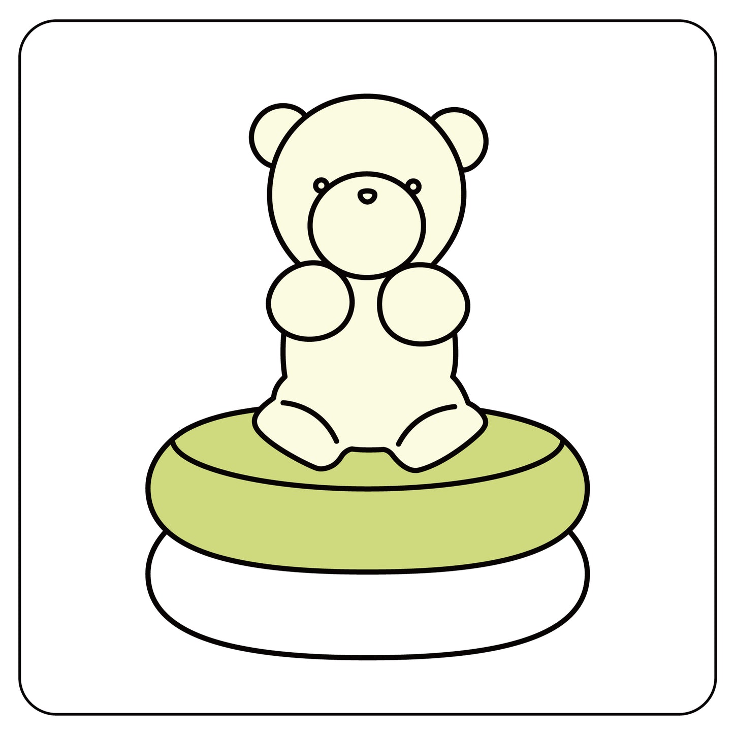 くまさん(スタッキングケーキ)