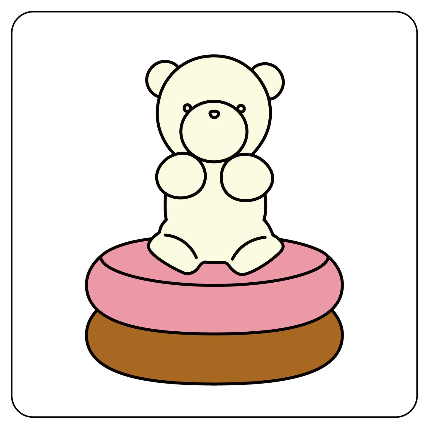 くまさん(スタッキングケーキ)