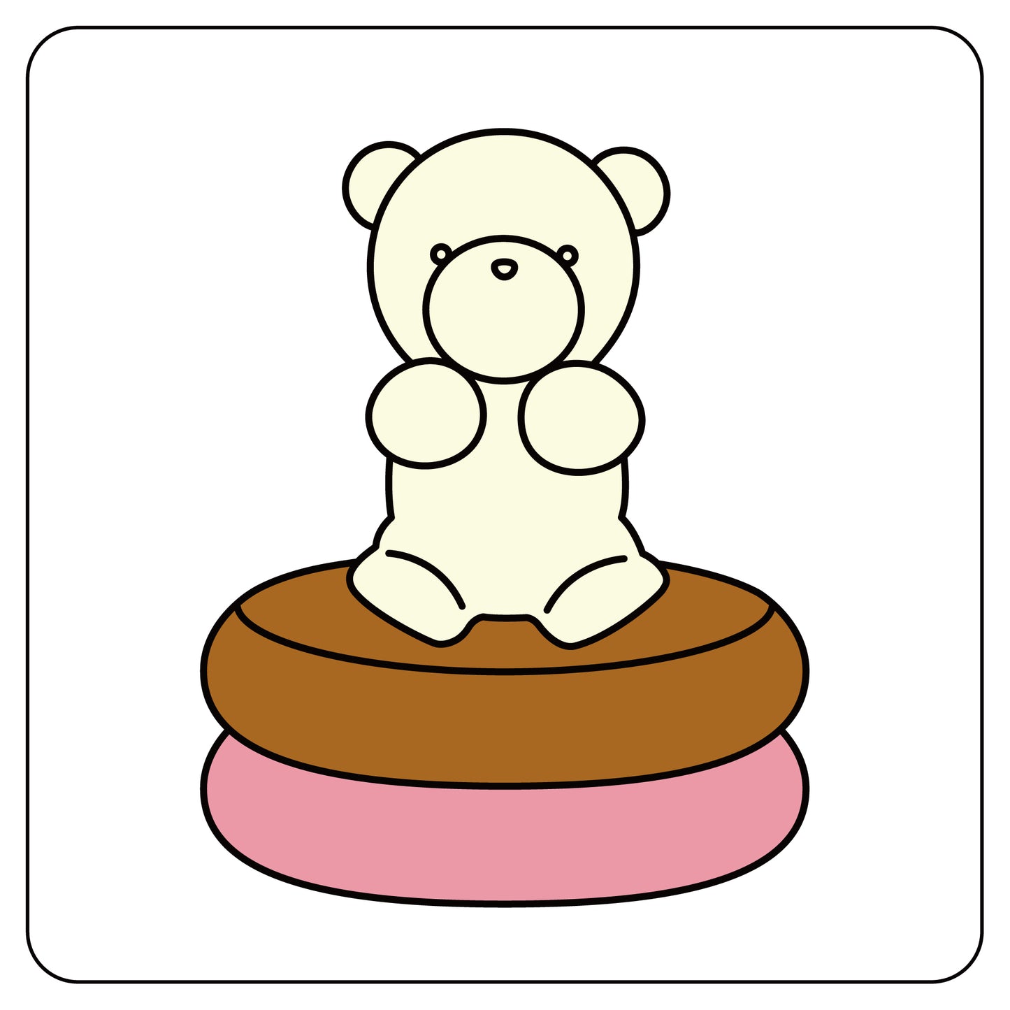 くまさん(スタッキングケーキ)