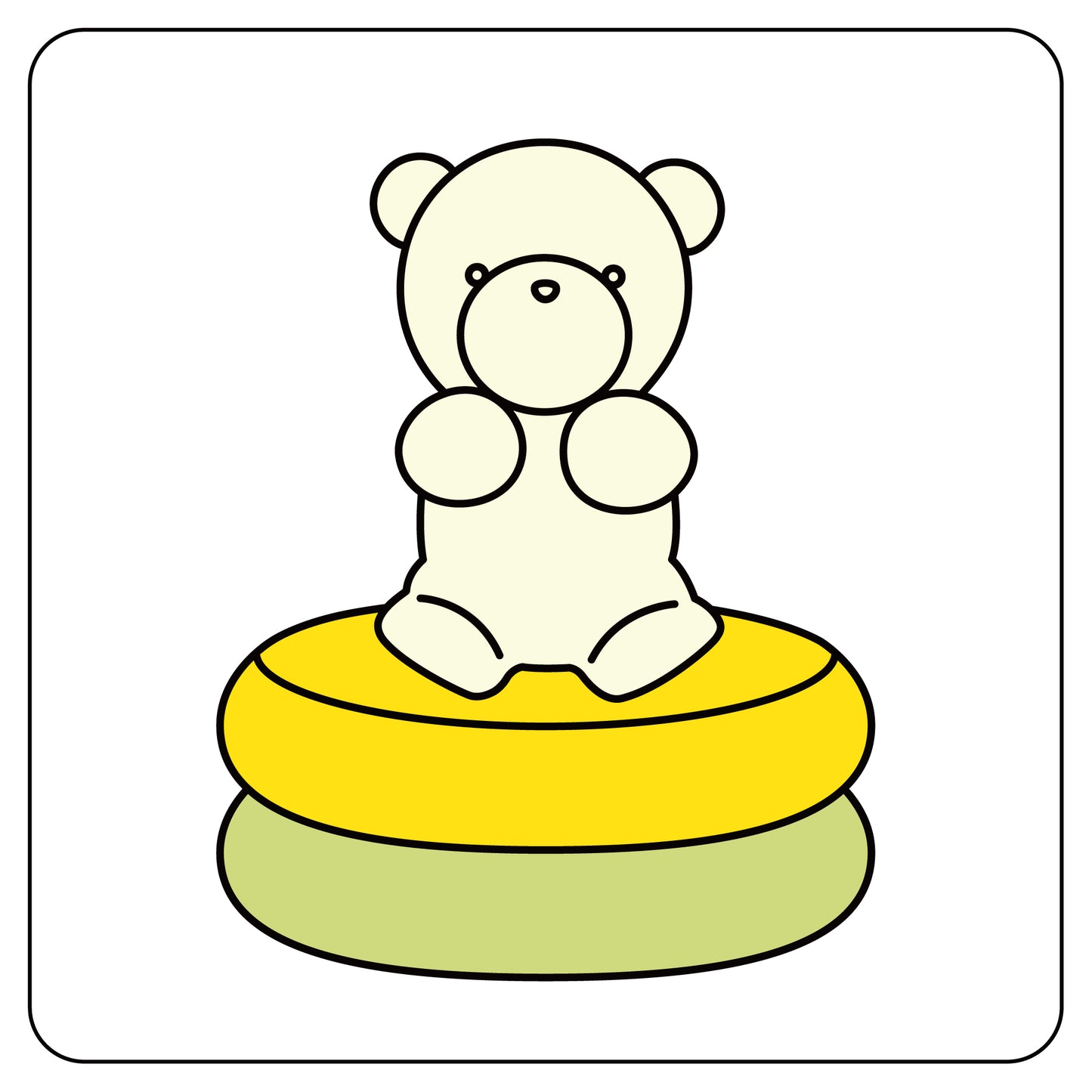 くまさん(スタッキングケーキ)