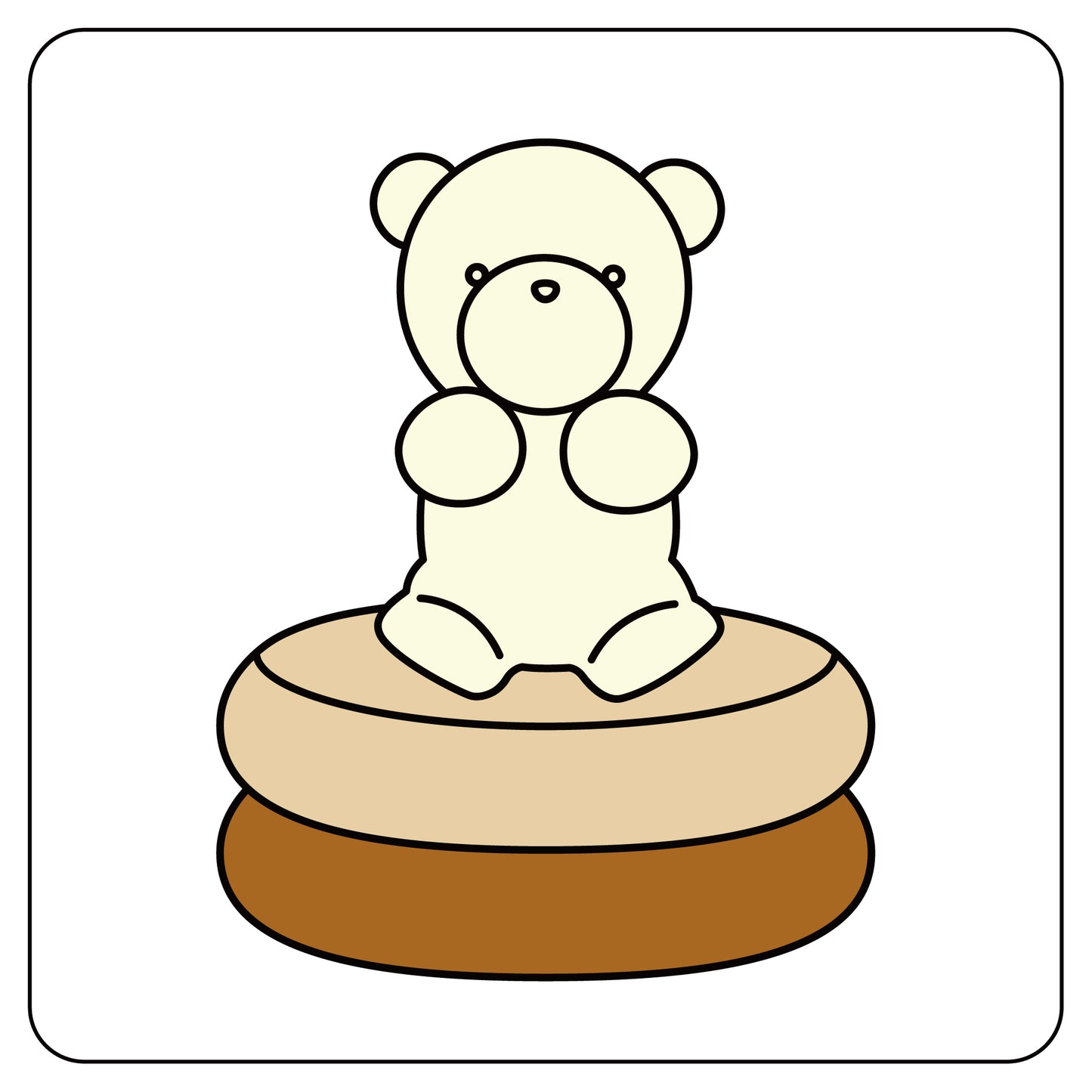 くまさん(スタッキングケーキ)
