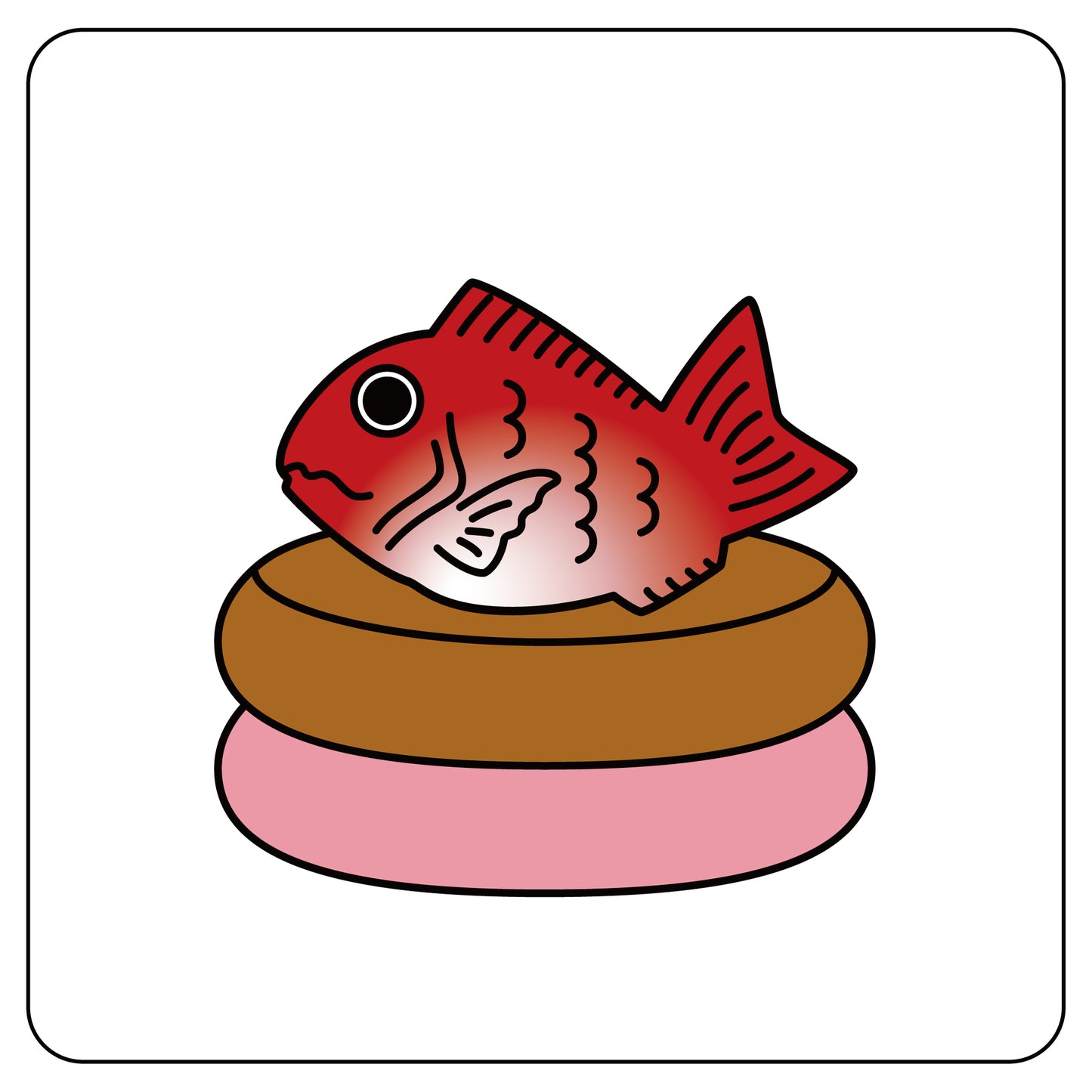 オメデ鯛(スタッキングケーキ)