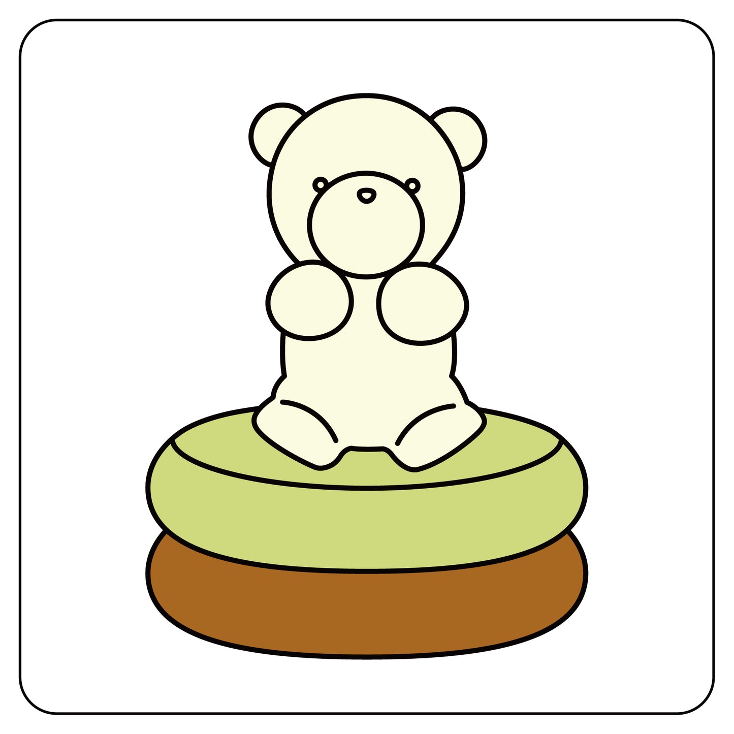 くまさん(スタッキングケーキ)