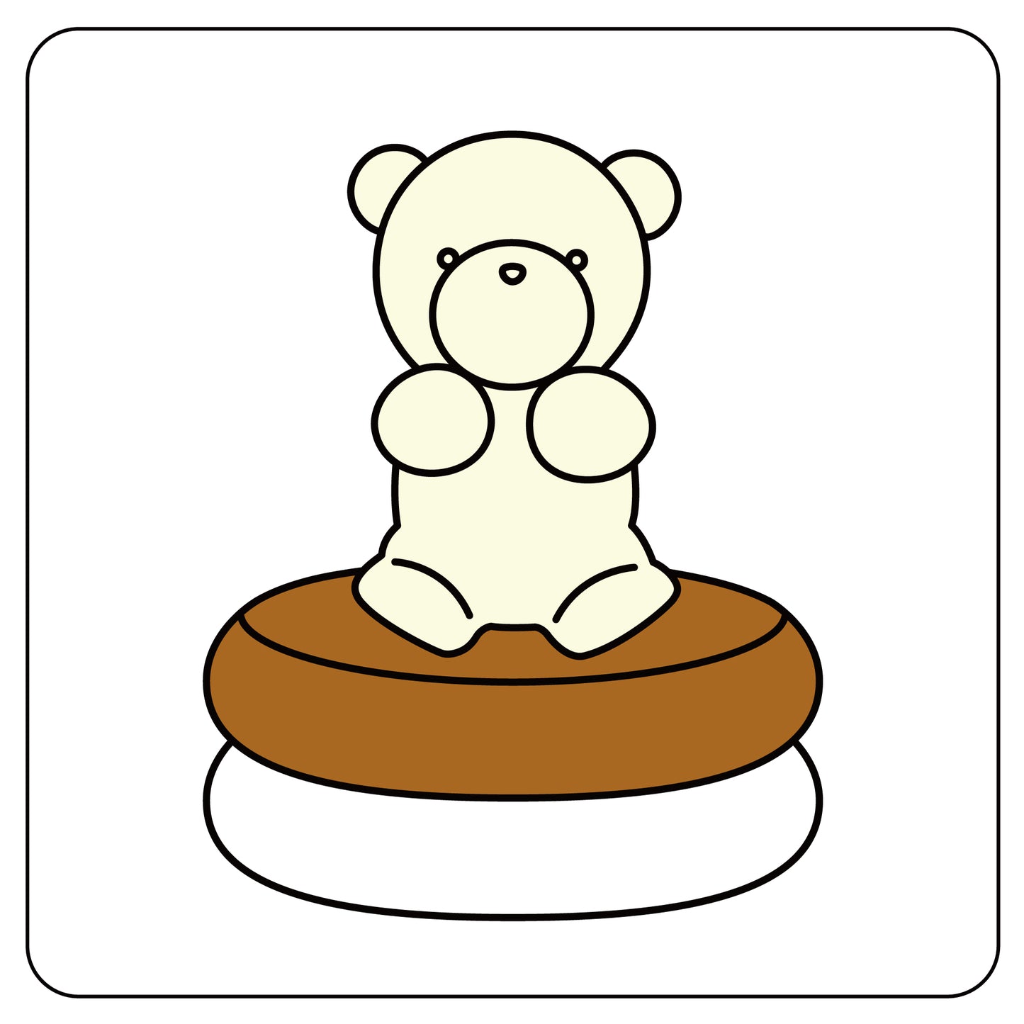 くまさん(スタッキングケーキ)