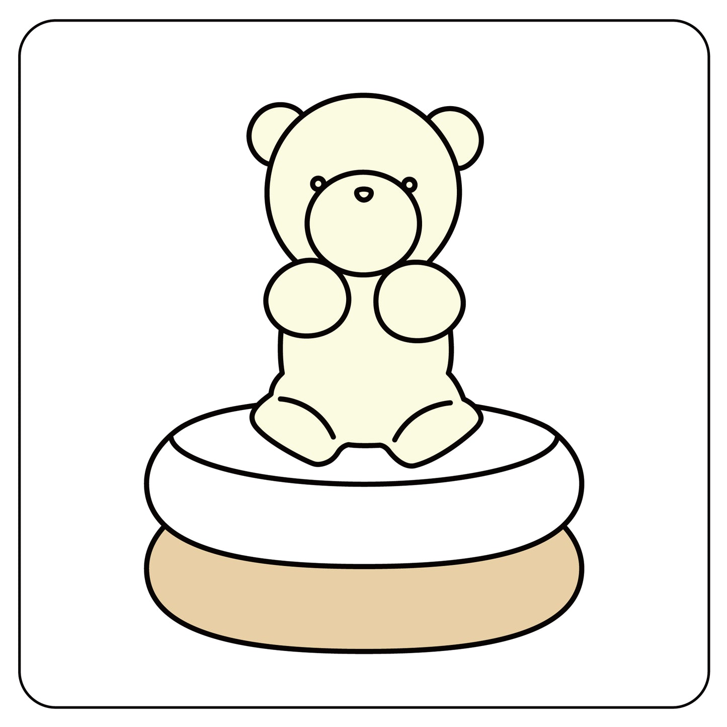 くまさん(スタッキングケーキ)