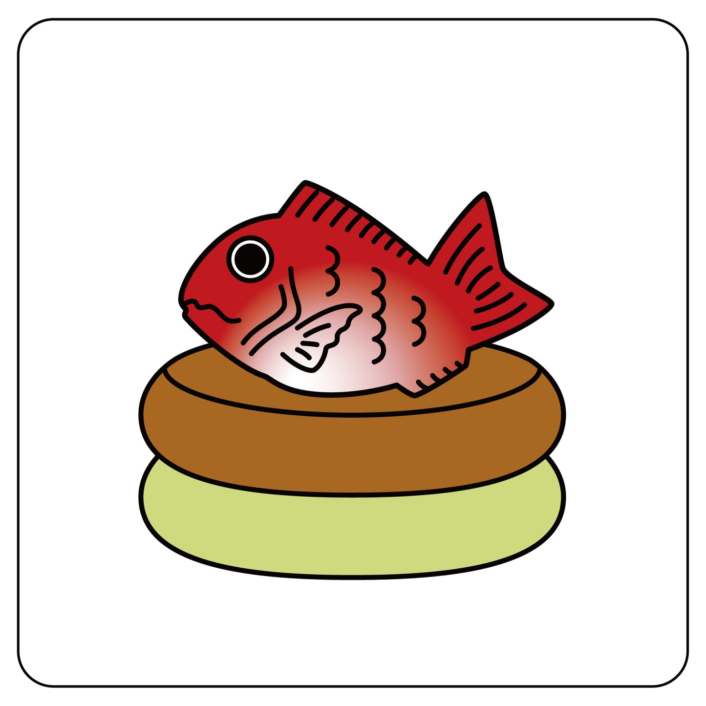 オメデ鯛(スタッキングケーキ)