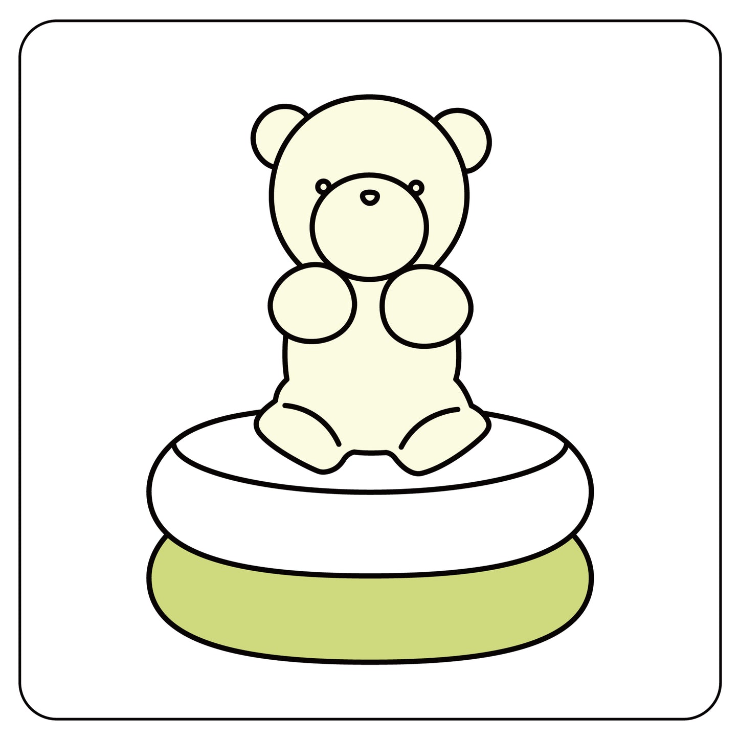 くまさん(スタッキングケーキ)