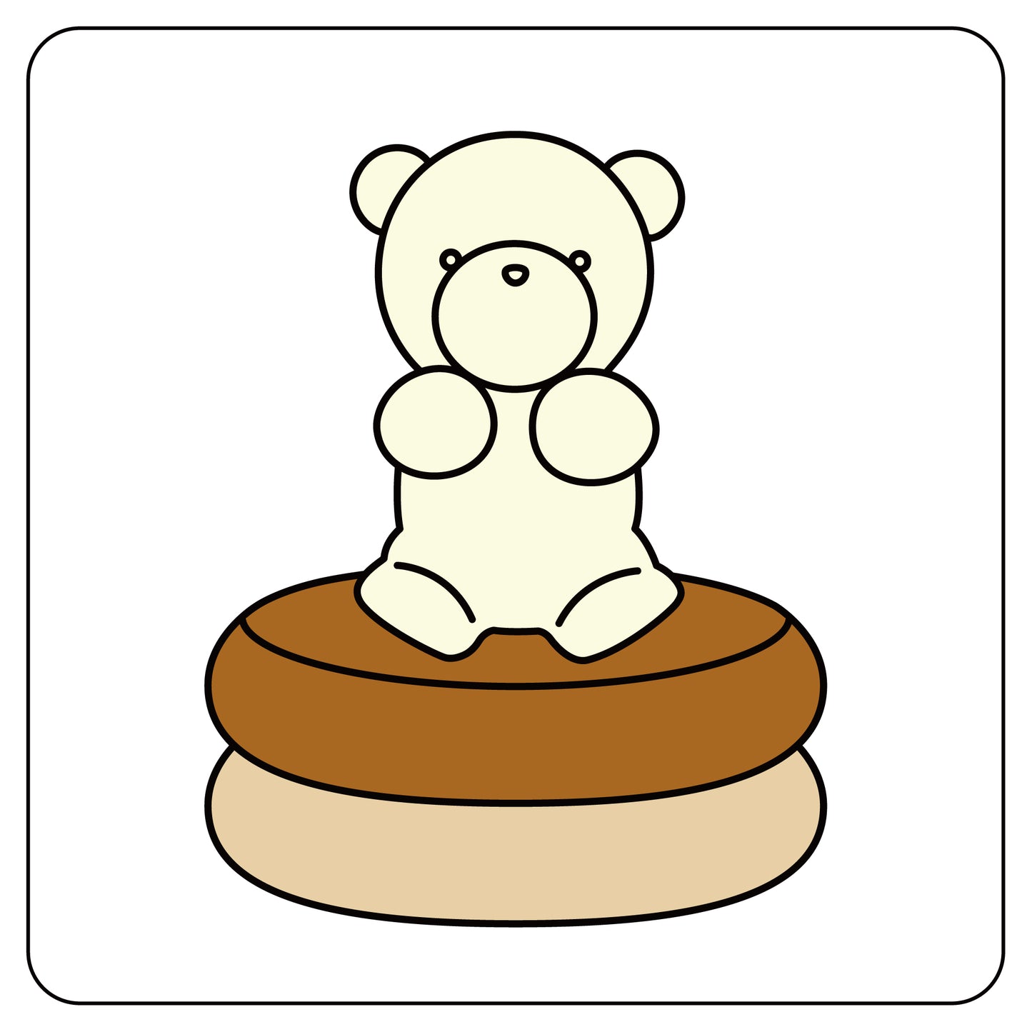 くまさん(スタッキングケーキ)