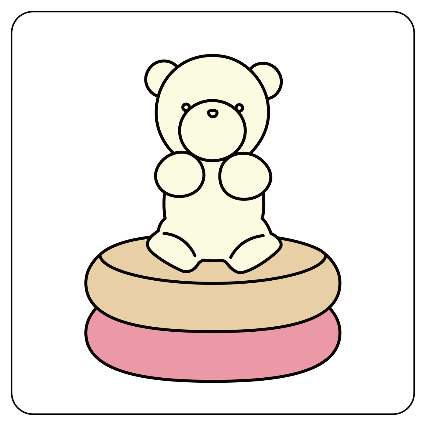 くまさん(スタッキングケーキ)