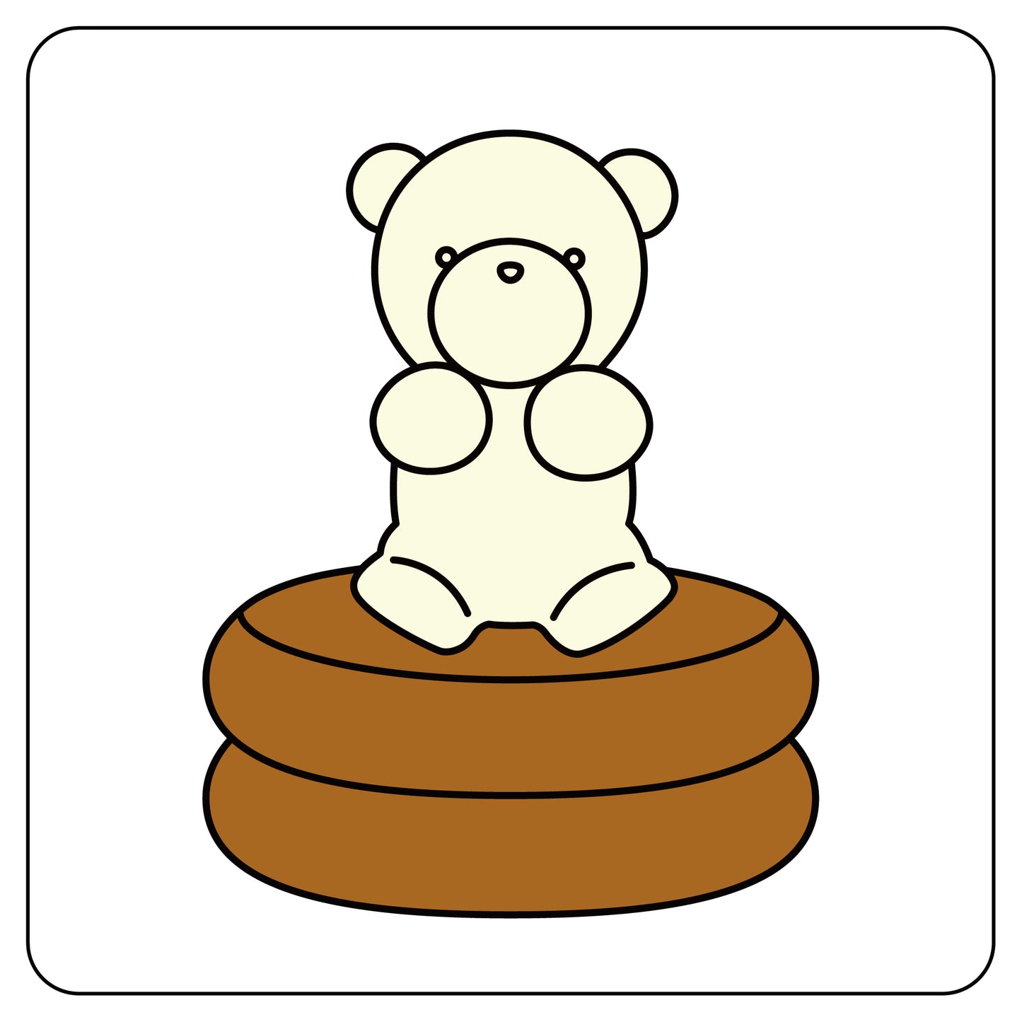 くまさん(スタッキングケーキ)