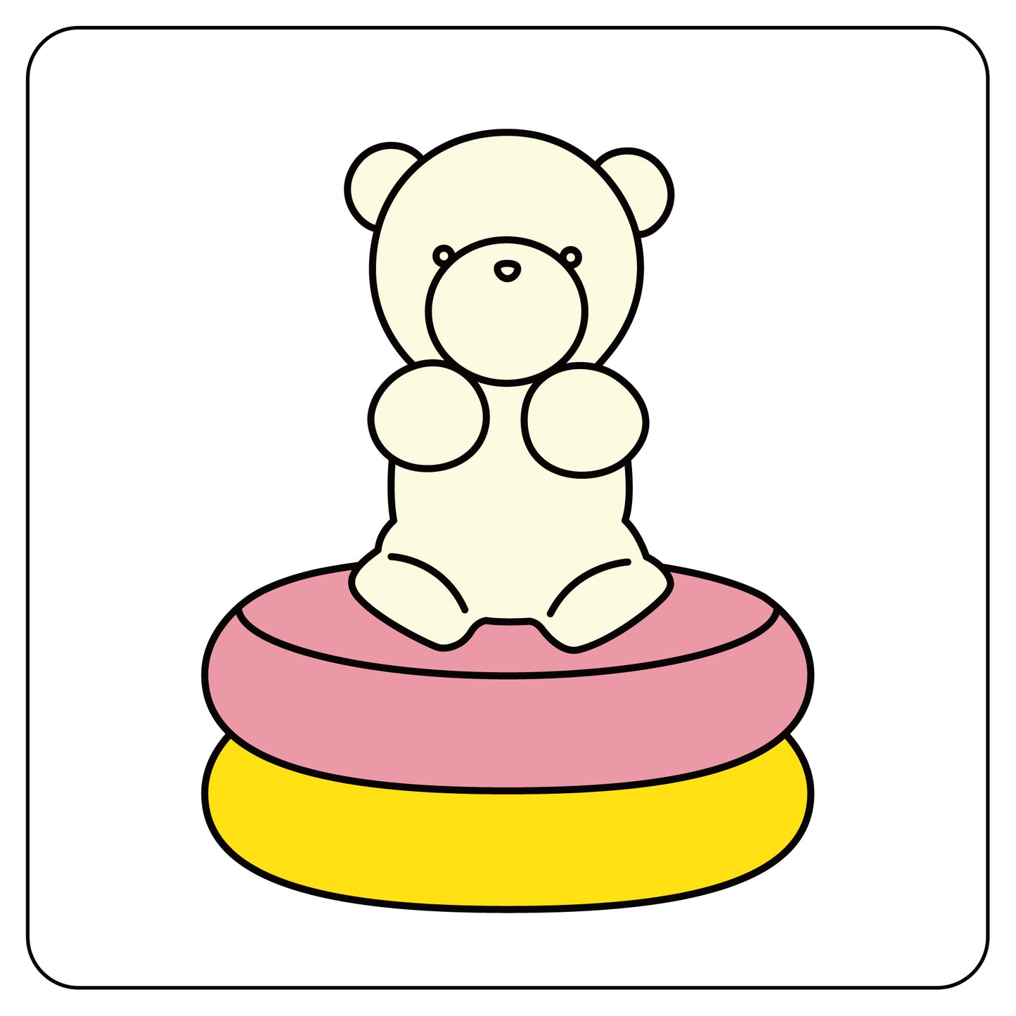 くまさん(スタッキングケーキ)