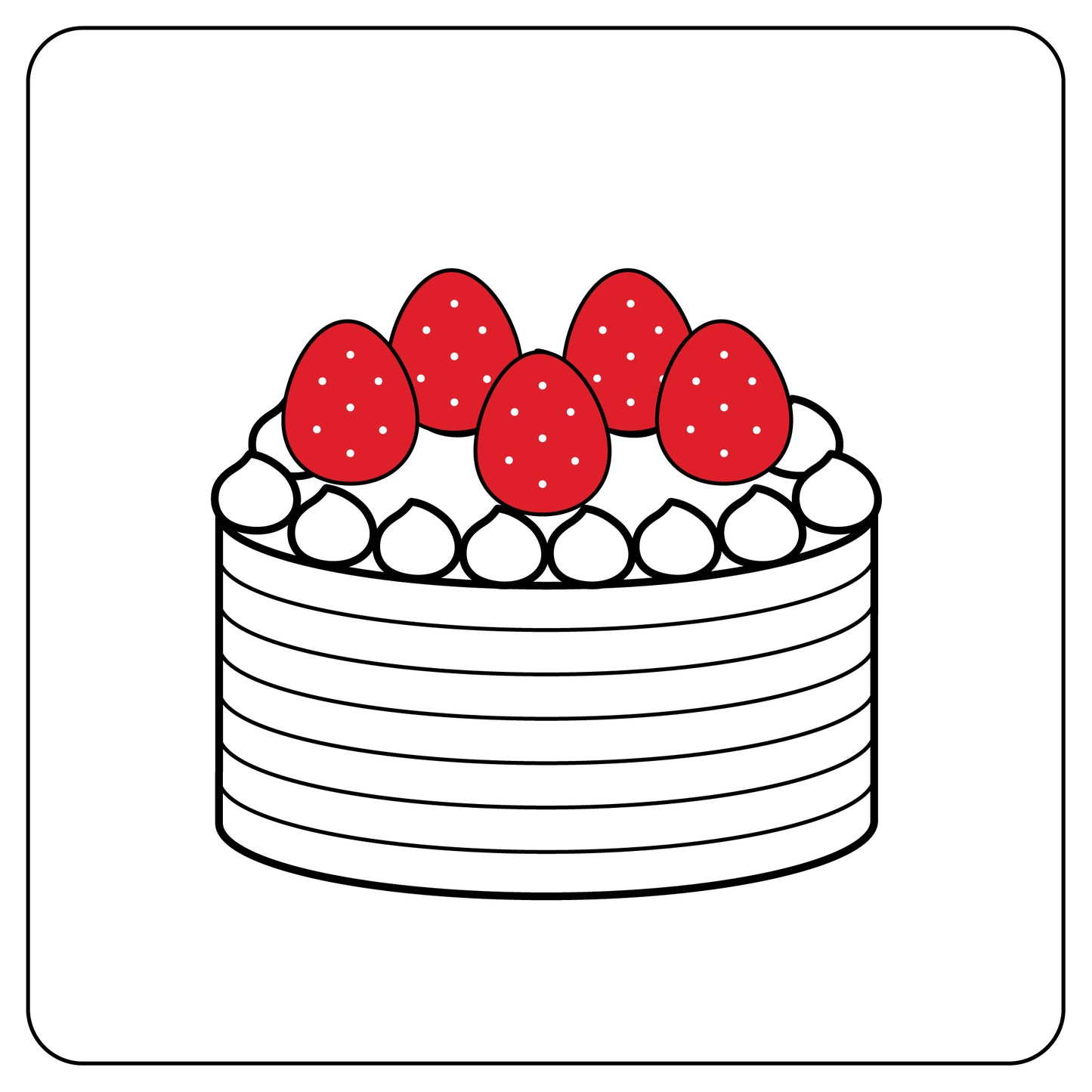 ショートケーキ 12cm