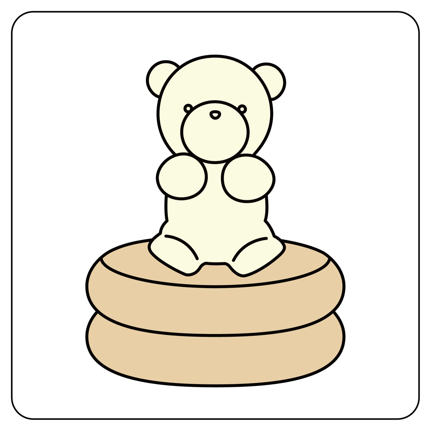 くまさん(スタッキングケーキ)