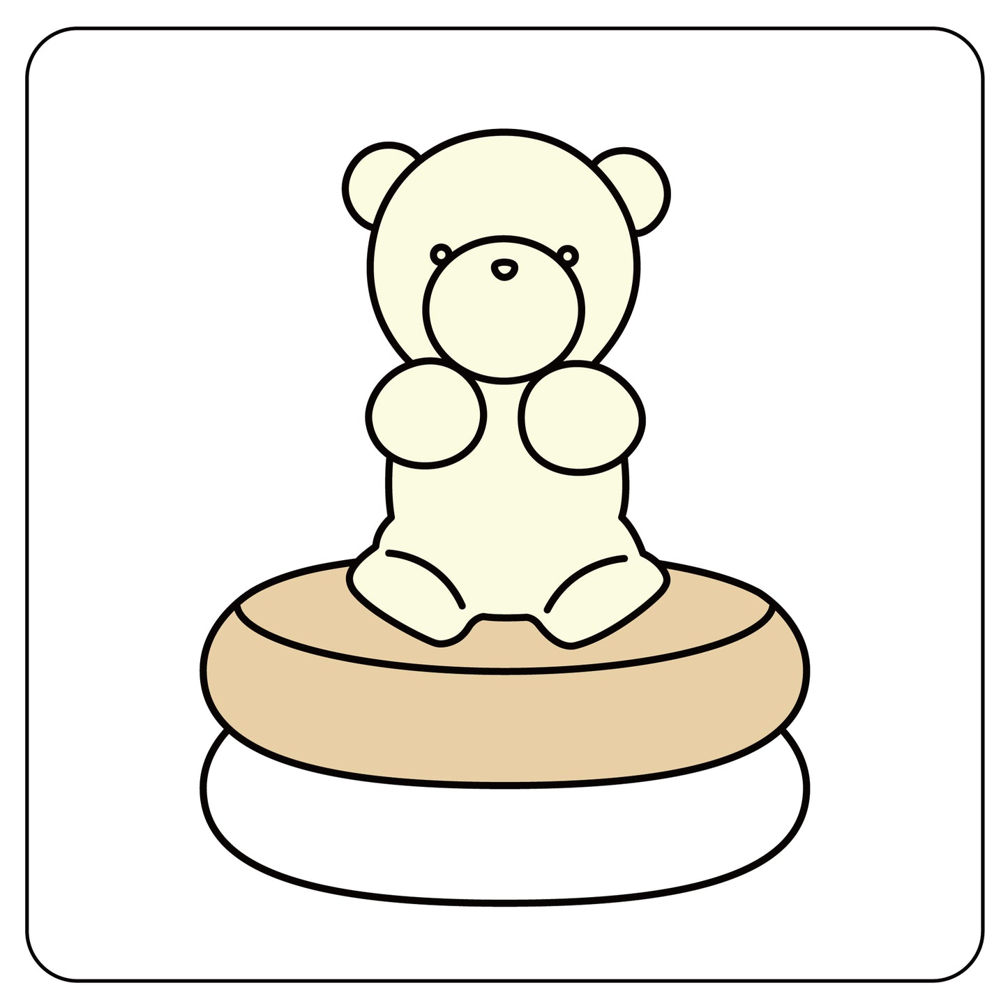 くまさん(スタッキングケーキ)