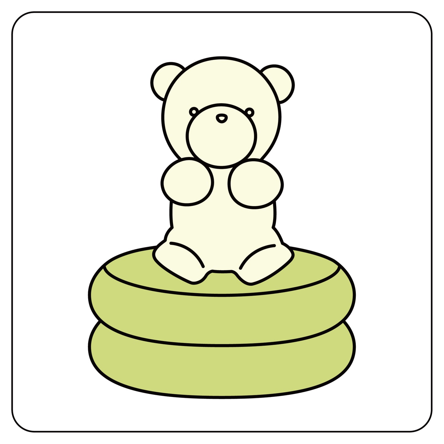 くまさん(スタッキングケーキ)