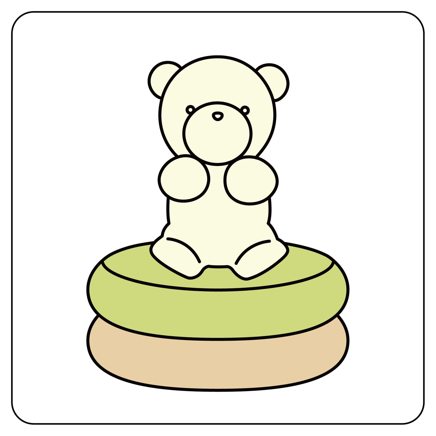 くまさん(スタッキングケーキ)