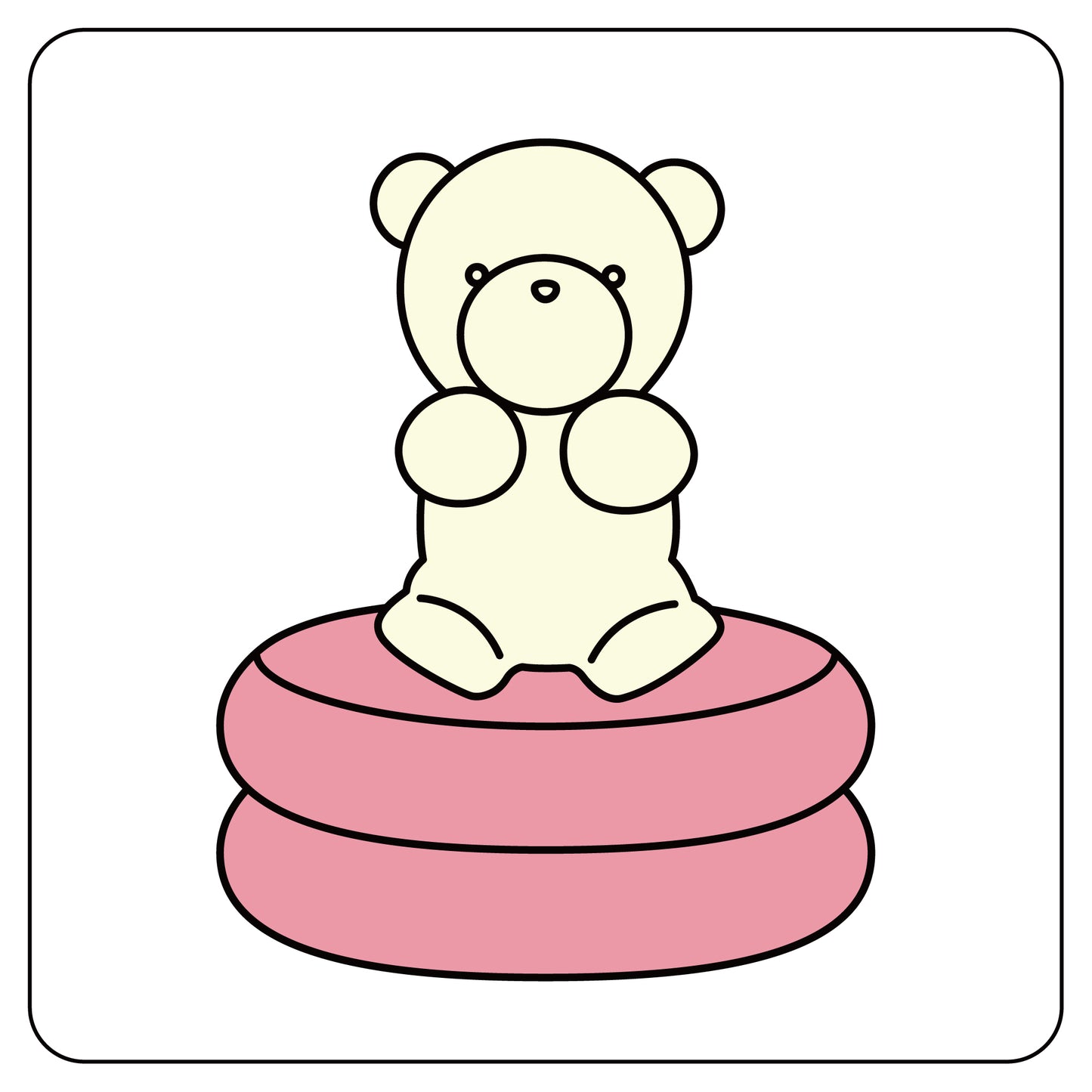 くまさん(スタッキングケーキ)