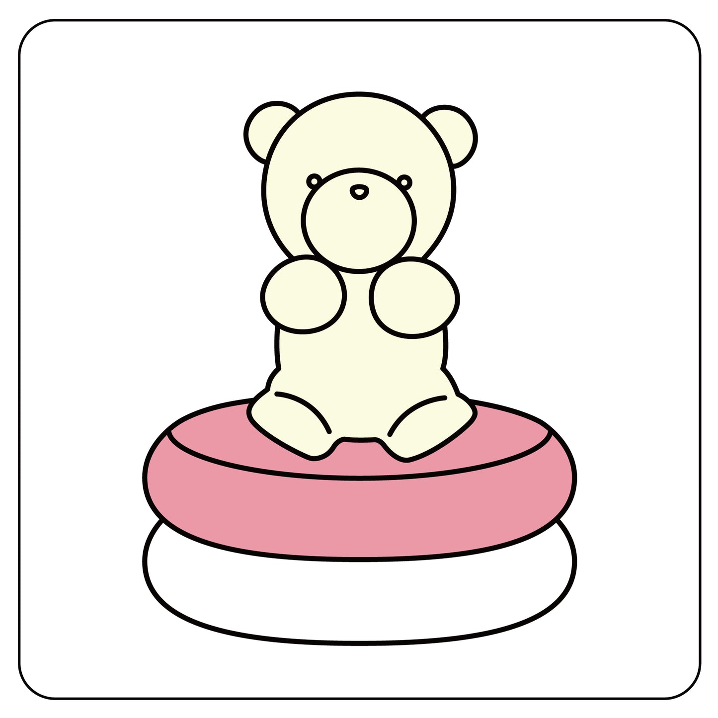 くまさん(スタッキングケーキ)