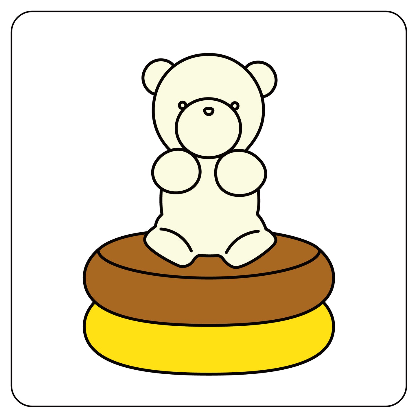 くまさん(スタッキングケーキ)