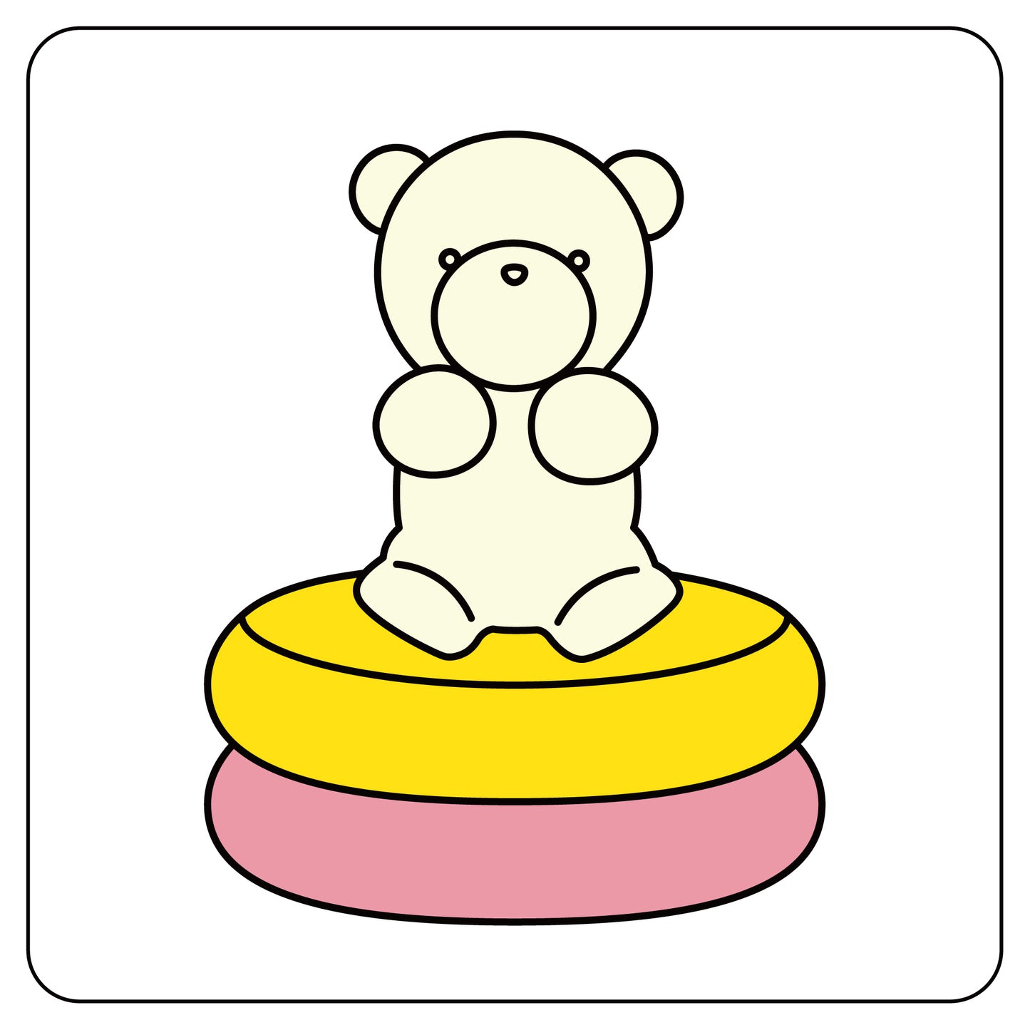 くまさん(スタッキングケーキ)