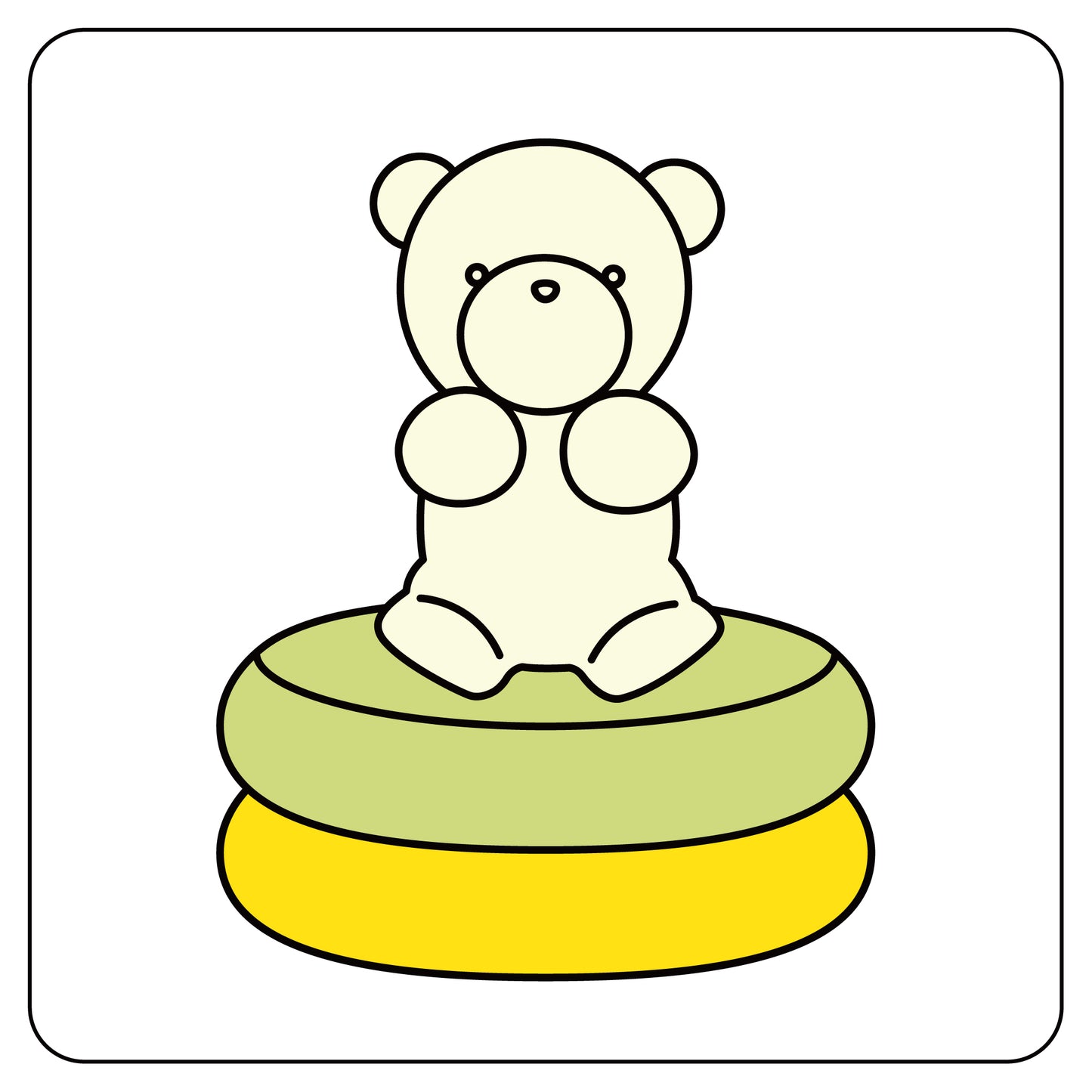 くまさん(スタッキングケーキ)